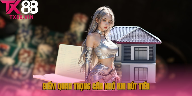 Những điểm quan trọng cần nhớ khi rút tiền