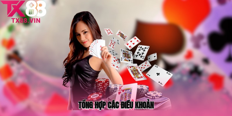 Tổng hợp các Điều khoản điều kiện tại TX88