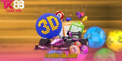 Ưu điểm của XSMT trên nền tảng TX88
